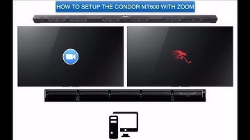 How To Set Up The Condor MT600 with Zoom | Phoenix Audio Technologies