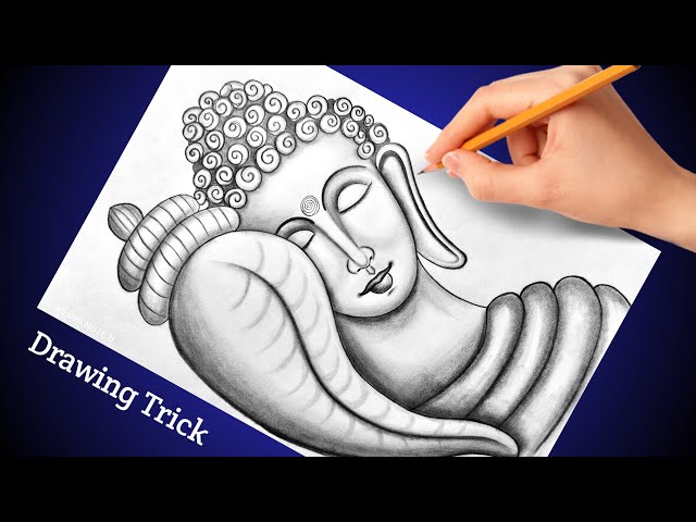 Buddha Sketch: Depicting the Spiritual Leader through Artistic Expression