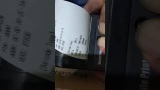 Cara setting font mobile printer bluetooth thermal