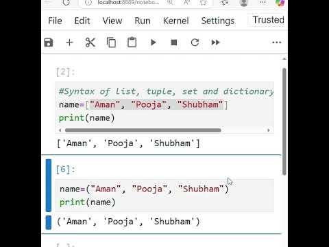Syntax of List,