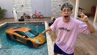 QUEM VAI VENCER O DESAFIO DO BOIA OU AFUNDA??