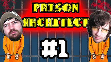 Prison Architect - Basic Prison Layout ! - Part 1