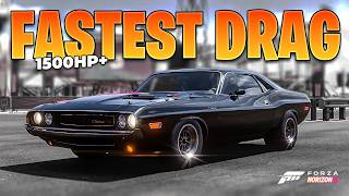 Drag Tune 1500HP Dodge Challenger 1970 R/T Forza horizon 5