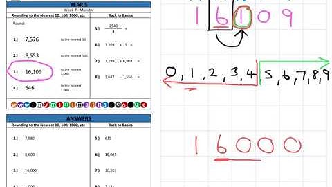 YEAR 5 Mini-maths Video Tutorial - Week 7 - Monday