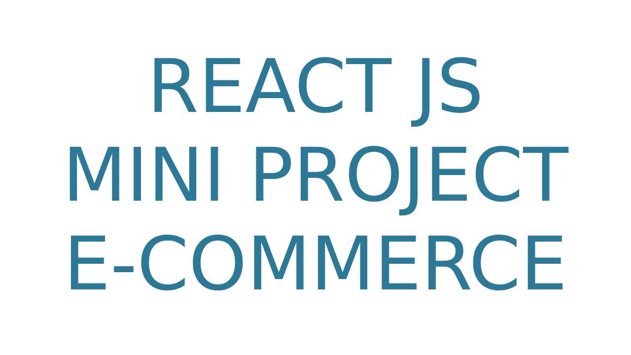 React JS Mini Project: Build an E-Commerce Page with Search & Add to ...
