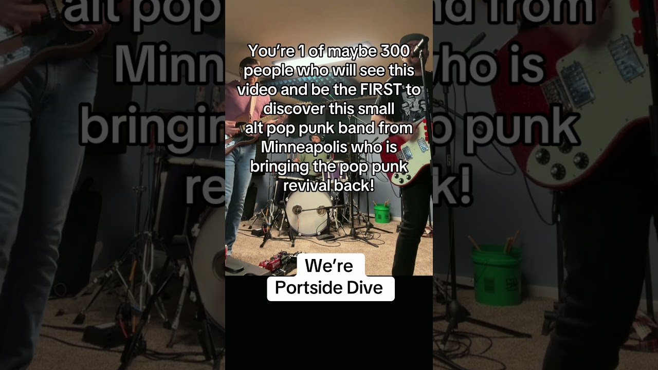 Pop punk is so back in 2026. #poppunk #alternative #livemusic #rockmusic #mpls