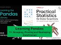 Learning Pandas | Grouping, Pivoting and Reshaping | DataFrames