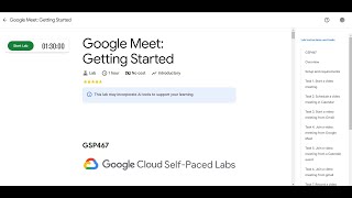 Google Meet: Getting Started | Lab solution | #arcade2025