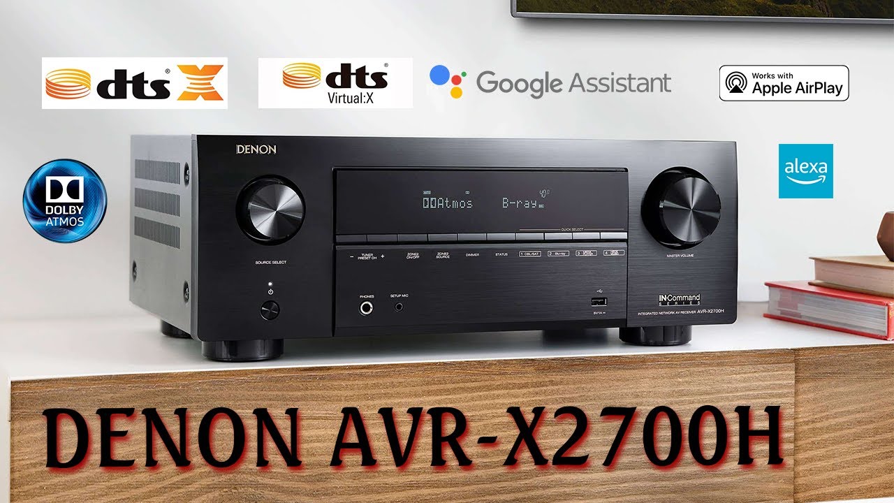 Denon AVR-X2700H (AVRX2700HBKE2) - buy AV Receiver: prices, reviews,  specifications > price in stores USA: Washington, New York, Las Vegas, San  Francisco, Los Angeles, Chicago