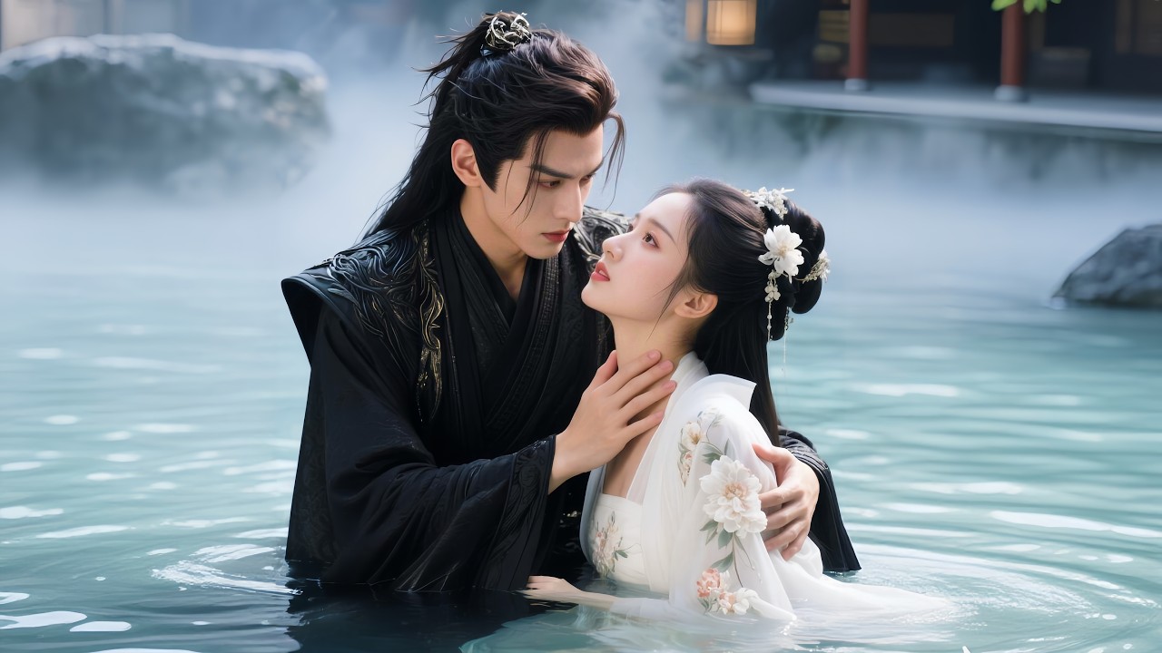 她為逃婚誤入溫泉，一頭撞進男人懷裡完成成人禮，卻沒想到那人竟是權勢滔天的王爺，立刻攬走帶回府占為己有！#短劇 #追妻火葬场