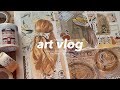 Art vlog  creative journal with me ft the washi tape shop