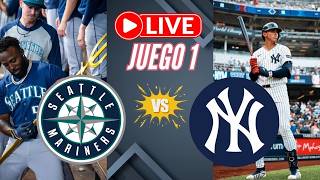YANKEES vs SEATTLE MARINERS EN VIVO EN YANKEE STADIUM JUEGO 1 MLB 2026