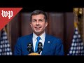 WATCH: Buttigieg gives remarks on holiday travel