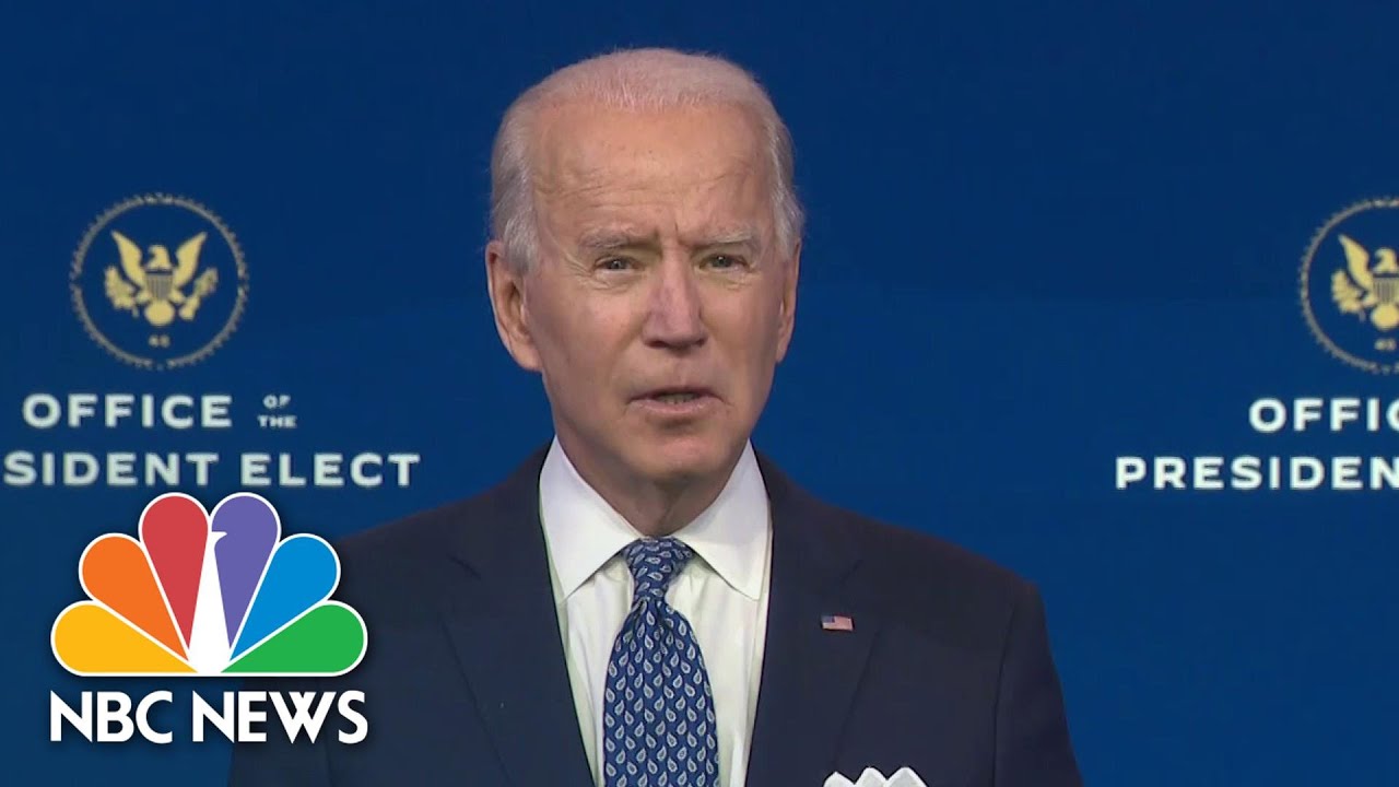 Biden On Coronavirus Pandemic: ‘Our Darkest Days’ Ahead Of Us | NBC Nightly News