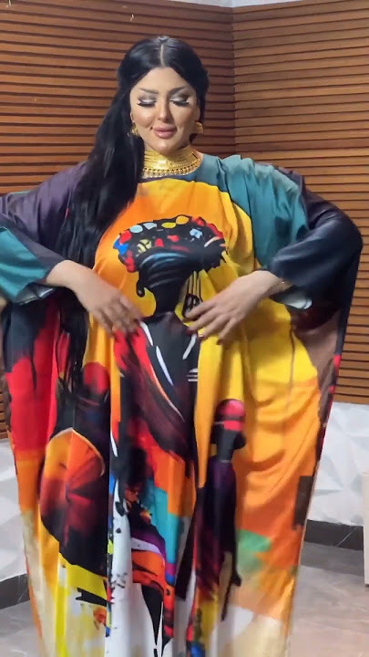 Yes it's Sunday Special Beautiful Printed Long Shirt #plussizemodel #fashion #arabic #outfitideas