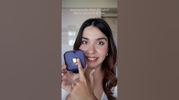 Fossil Ring Watch Unboxing⌚😎 Tiny watch ever | Heli Ved #shorts #watches #unboxing