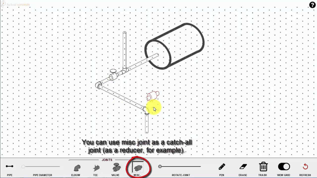 gas pipe isometric drawing calculator