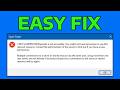 How To Fix PC or IP Address Is Not Accessible You Might Not Have Permission To Use This Network Reso