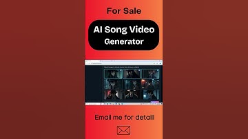 I made AI Song Video Generator SaaS Platform for Sale #ai #shorts  #aisong