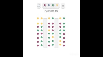 easy game tutorial.TWO DOTS. (level 5)