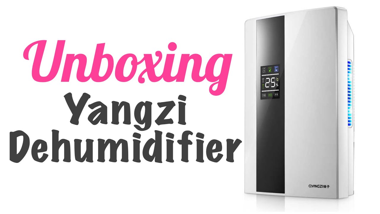 Yangzi Dehumidifier unboxing and review - YouTube