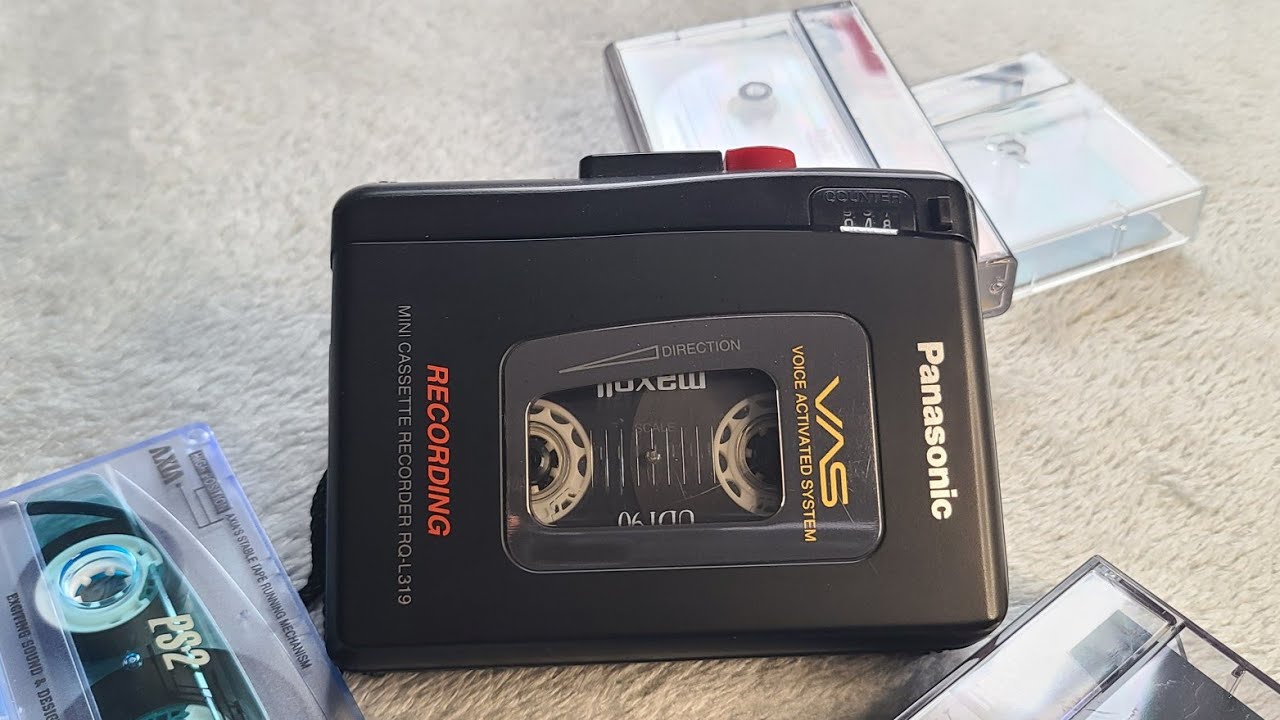 Видео работы плеер-диктофон Panasonic RQ-L319