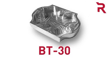 Haas DT-1 Cutting With Fastest Feed on a Drill & Tap machine (BT-30)