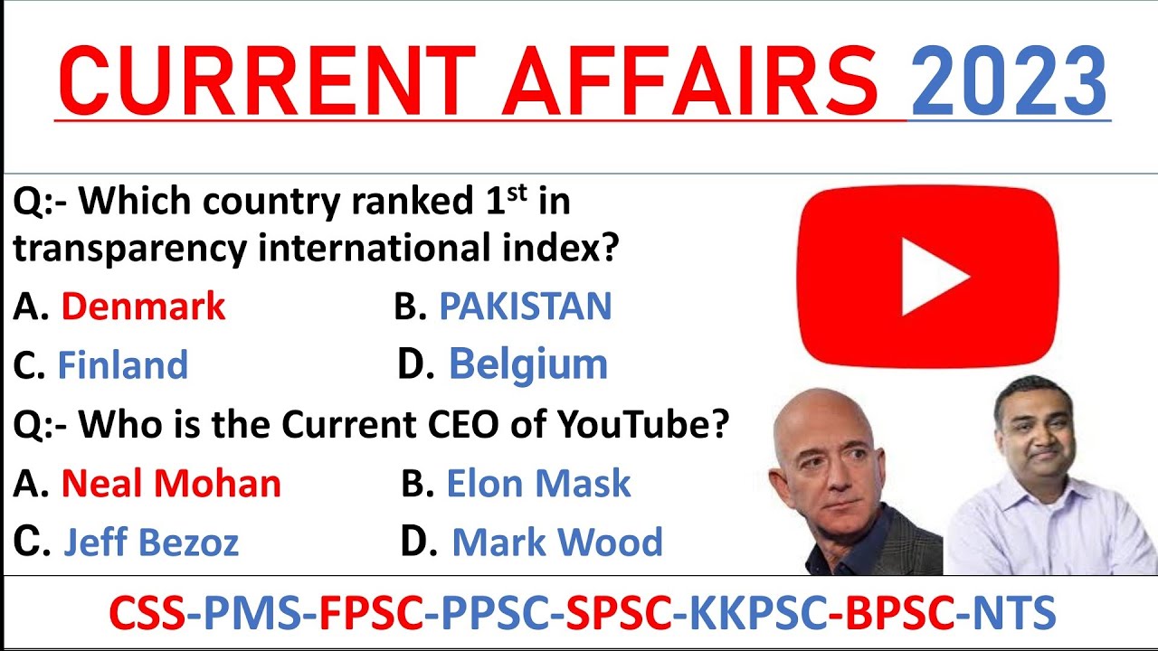 CURRENT AFFAIRS 2023 | MOST IMPORTANT CURRENT AFFAIRS 2023 #2023 #gk # ...