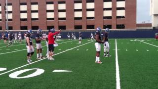 Bradley Dale Peveto LB Drills Resimi