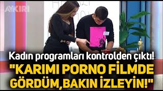 Canlı Yayında Eşinin Cinsel Içerikli Videosunu Izletti