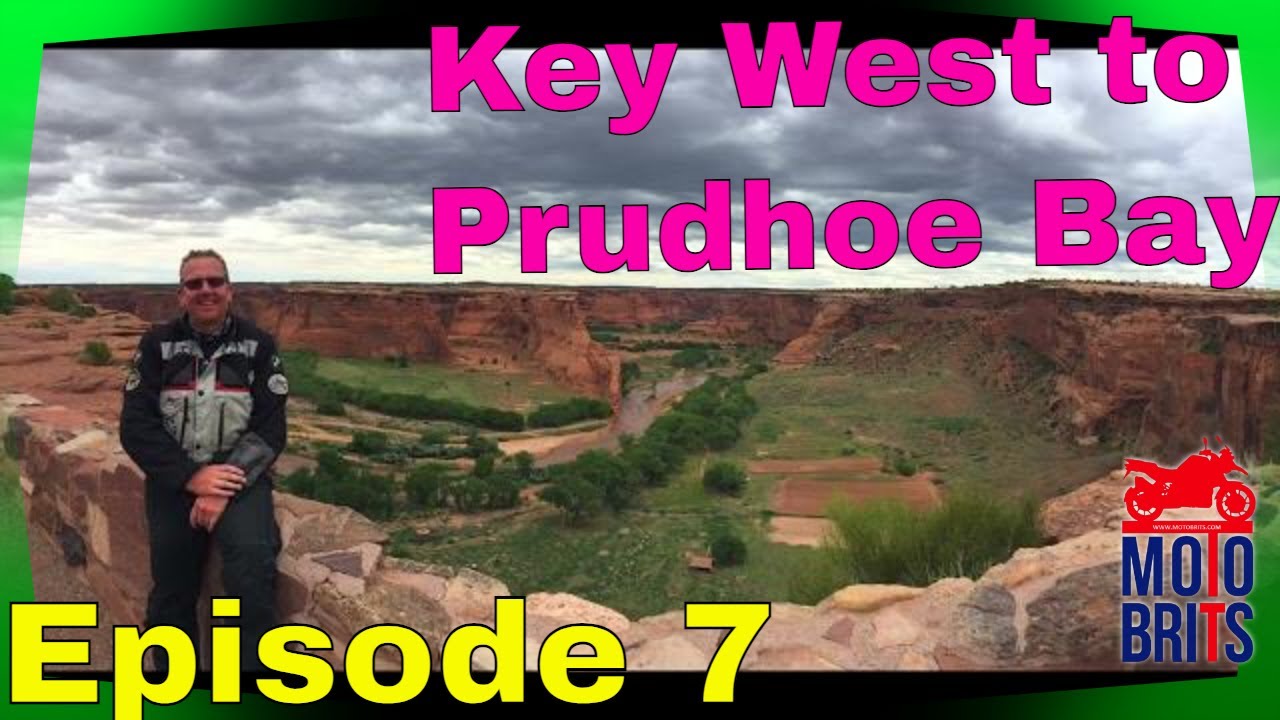 Epic Motorcycle Trip Across America From Key West to Prudhoe Bay EP7