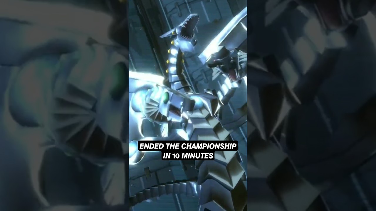 HE WON THE YUGIOH FINALS IN 3 TURNS... THEN GOT HIS DECK BANNED