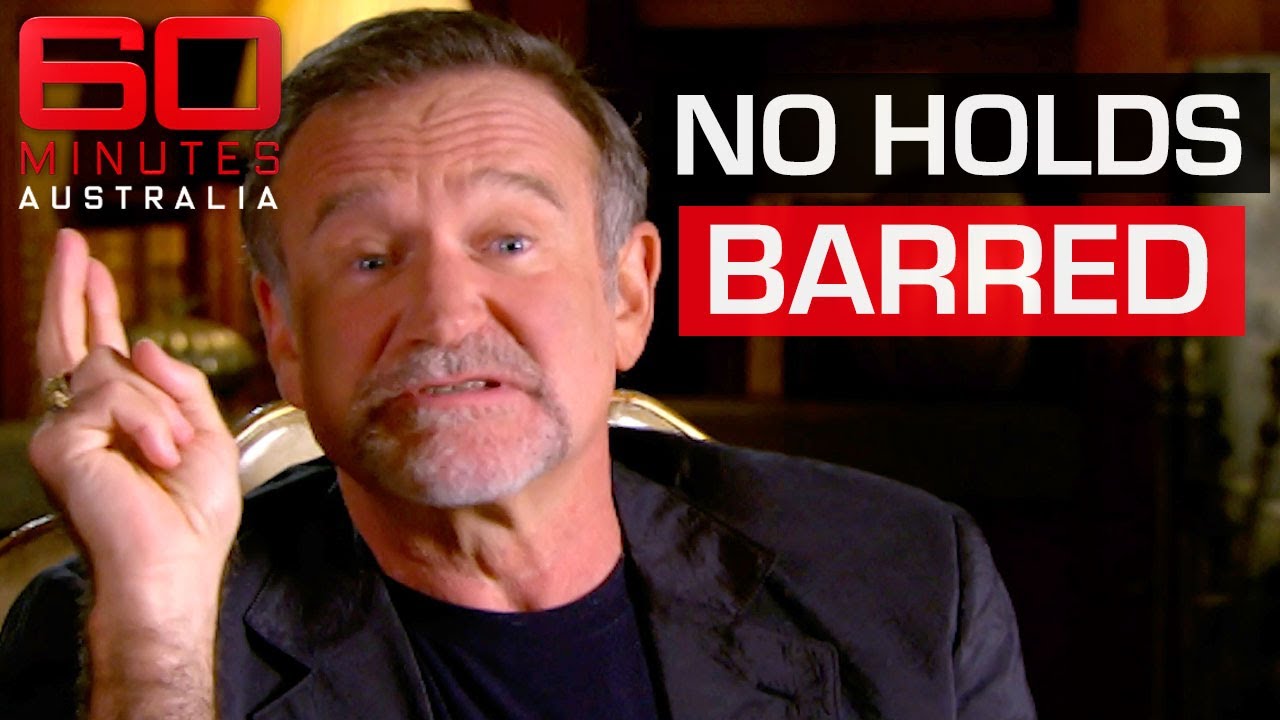 Robin Williams: The Hilariously Funny Comedian | Interview with Ray Martin | 60 Minutes Australia