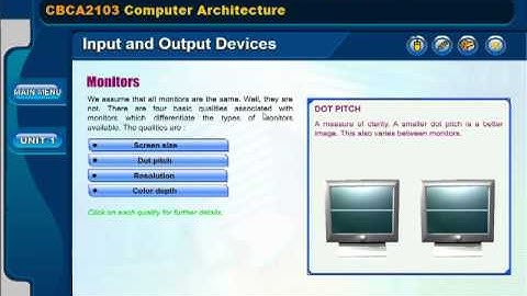 [LO] Central Processing Unit (cont.) & Input and Output Devices