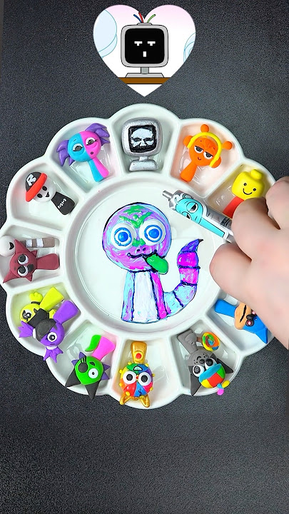 Sprunki 🌈 Color Mixing #colors #colormixing #sprunki #satisfying Wenda #sprunkiincredibox Gekkie New