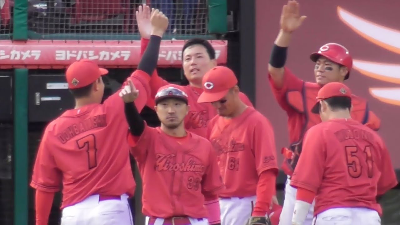 9回、守護神栗林良吏が圧巻の投球！広島カープ勝利の瞬間ハイライト