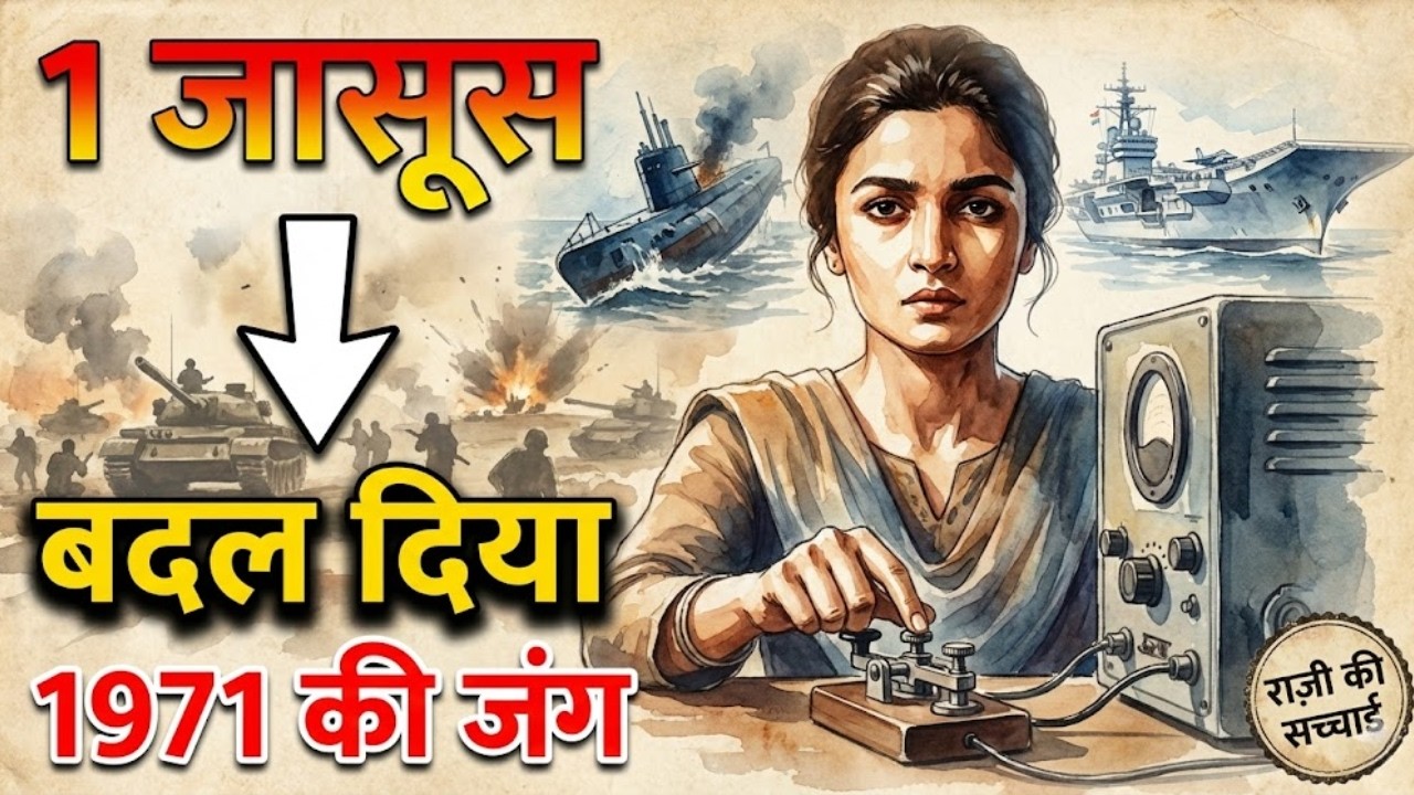 The Woman Who Destroyed Pakistan's Deadliest Weapon राज़ी की असली कहानी
