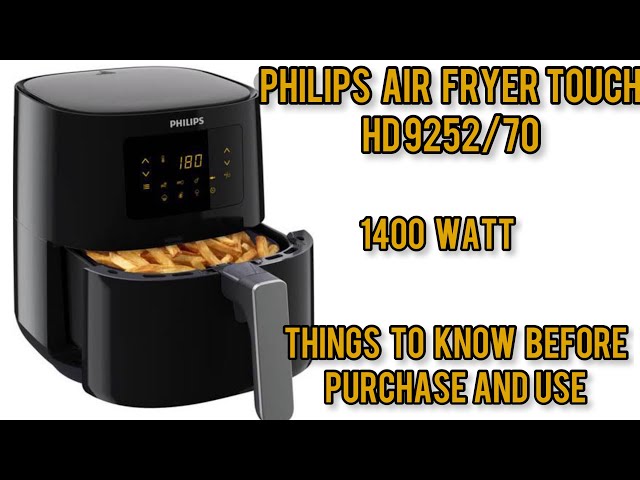 Philips HD9252/70 Digital Air Fryer with Touch Panel 4.1 Ltr