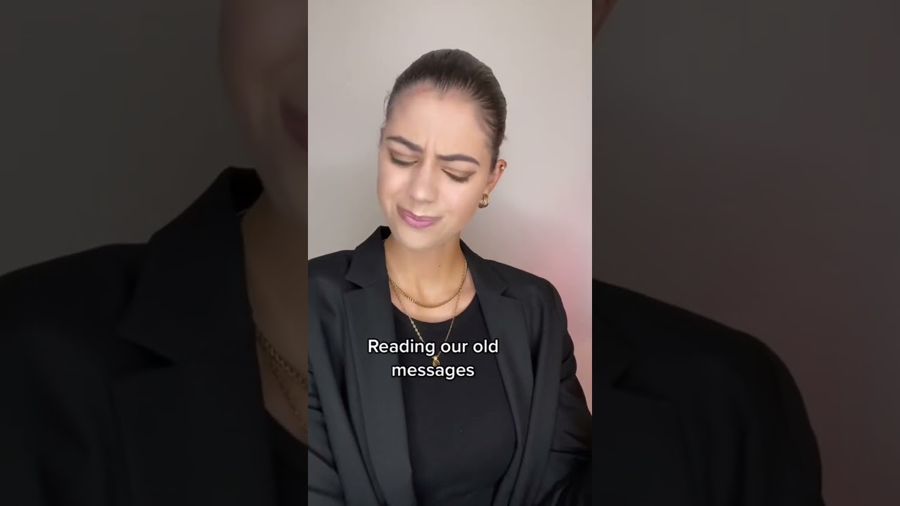 Reading old messages be like