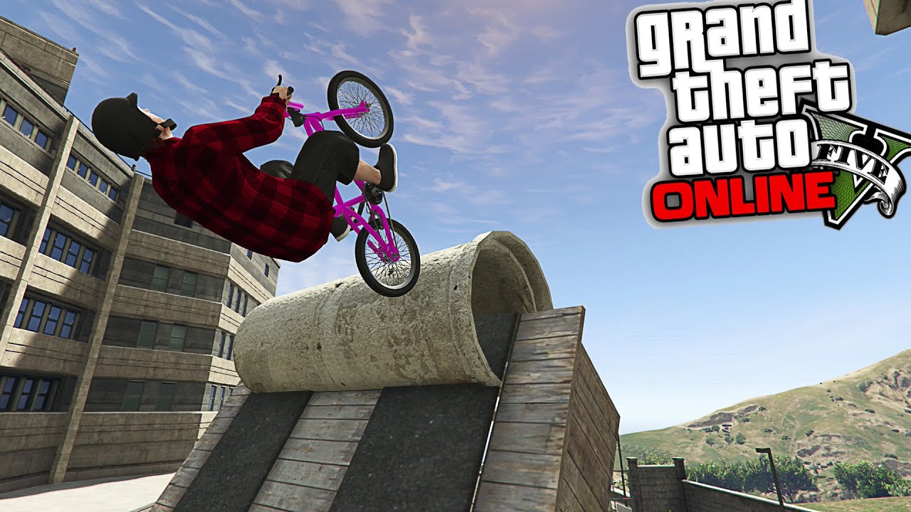 GTA V Online DINATA o PROFESSOR de BMX! YouTube