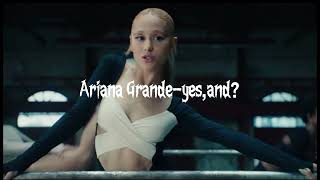 Ariana Grande-Yes,And? Speed Up