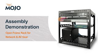 Tecmojo Open Frame Network Rack For It Equipment