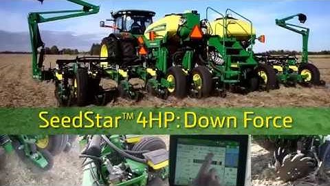 Down Force | John Deere SeedStar™ 4HP Planter