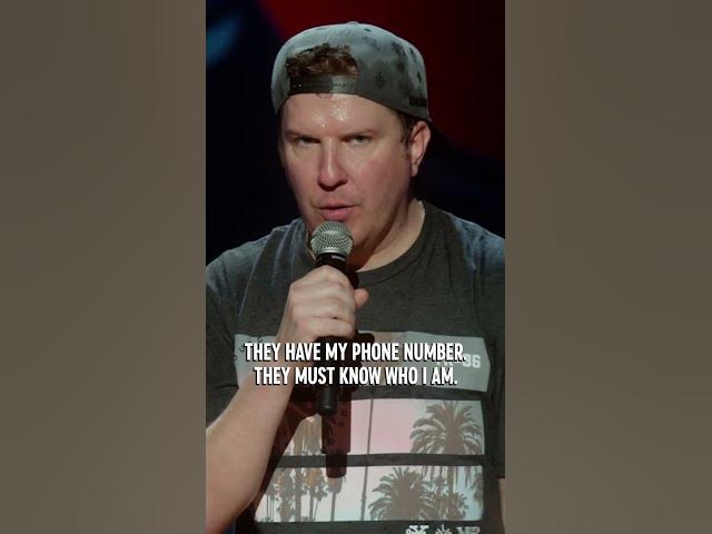 "When you get a little rando text..." 🎤: Nick Swardson #shorts