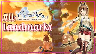 Atelier Ryza: Ever Darkness & the Secret Hideout All Landmarks Locations