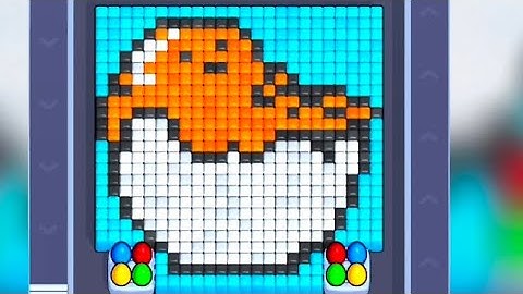 Pixel flow level 140 Walkthrough Solution 