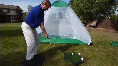 NEW!  BirdieBall, 2 Layer, Pop-Up Net With Removable Internal Net