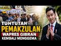 MUNCUL LAGI! Gelegar Desakan Proses Pemakzulan Wapres Gibran Kembali Disuarakan