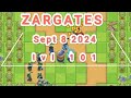 ZARGATES September 08 2024. level 101