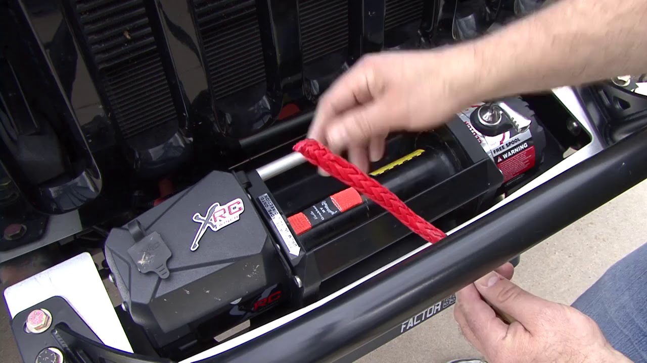 Attaching a Synthetic Winch Line Using the Bubba Rope Grabber